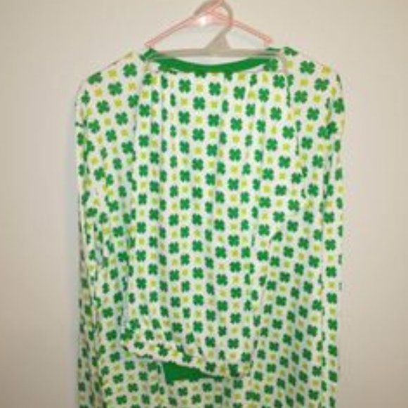 target men/womens shamrock 2 piece pajama set, size Large,  NWT - Picture 3 of 3